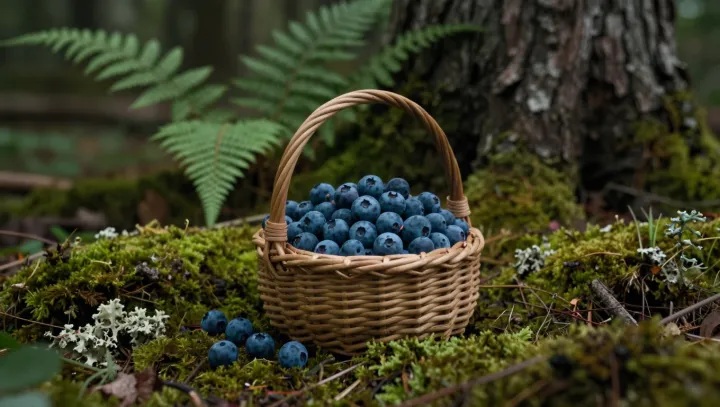 Темная ягода, которая словно не стареет