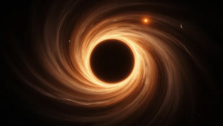 Кручение чёрной дыры как источник энергии