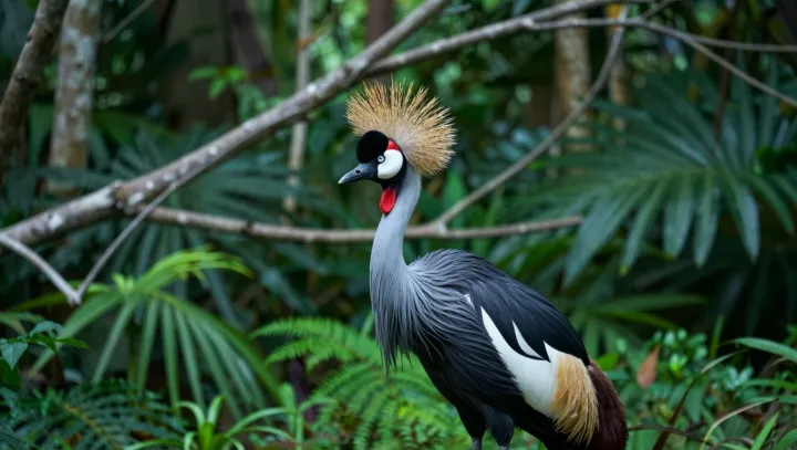 Tiché majestáty jeřábů královských