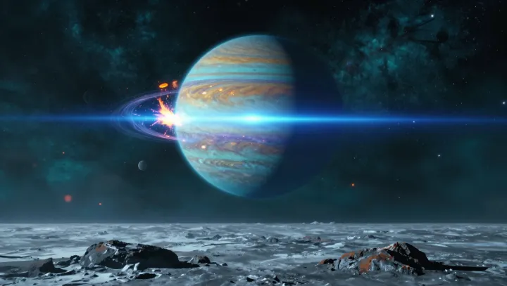 Where Glass And Diamonds Fall From Alien Skies