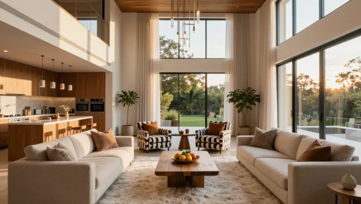 Obývací pokoj jako tiché velící centrum