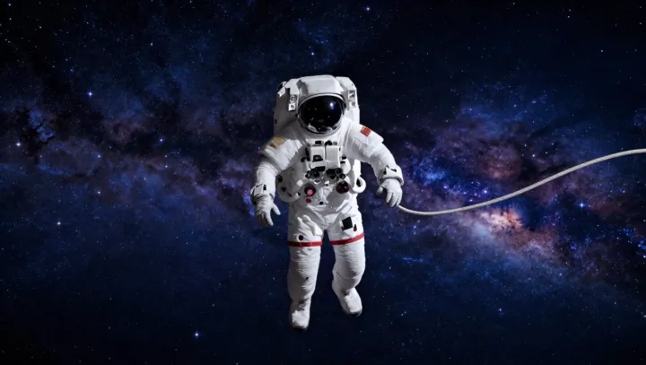 Почему в космосе белый, а садятся оранжевые, это что