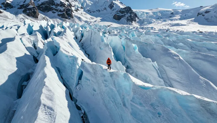 Fyzika chůze po ledu