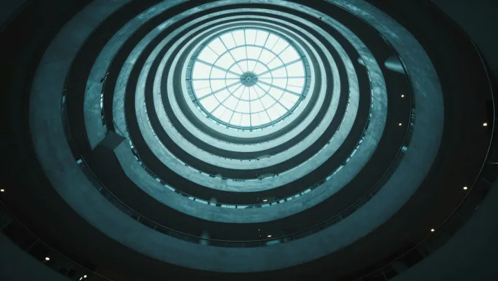 Pravotočivá spirála, která dávala hradním obráncům převahu