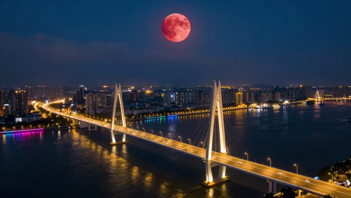 Proč vypadá superúplněk nad Bangkokem tak obrovský