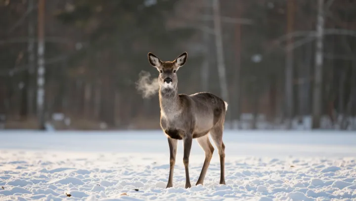 Jak se srnci sibiřští ubrání arktickému mrazu
