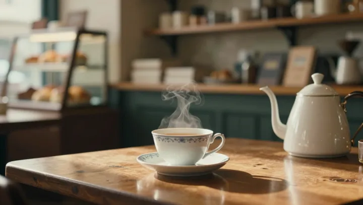 Tabulka, která stojí za atmosférou kavárny