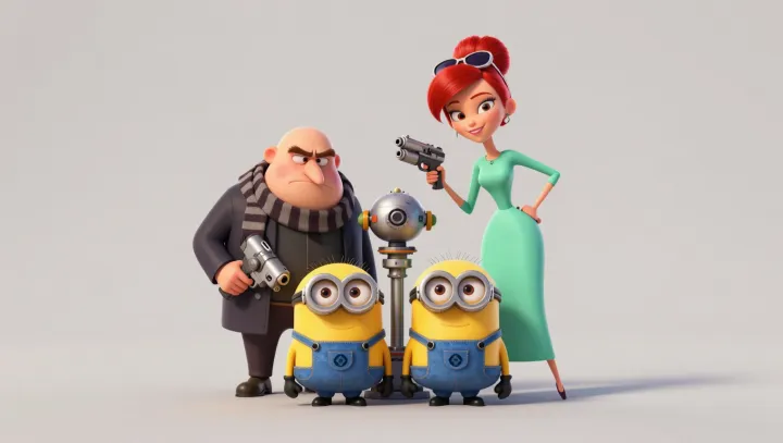 Миньоны как вирус для мозга