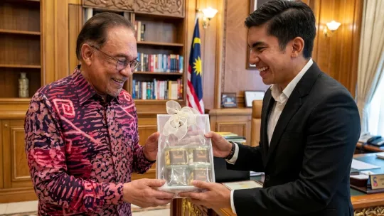 Biskut Raya Bella Astillah Jadi Teka-Teki Jemputan