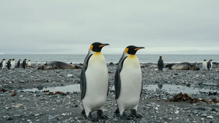 Tučňáci, co vyměnili nebe za ledovou vodu