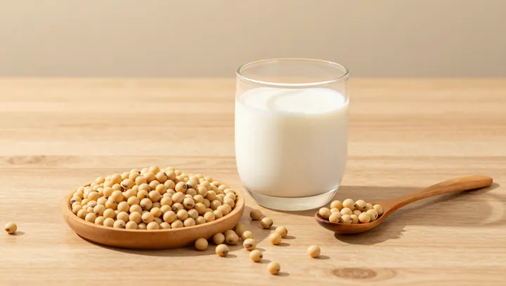 Noční slaný trik se sójovým mlékem