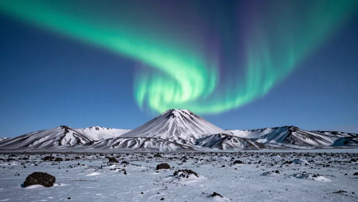 Krvavá obloha vytesaná do kamene