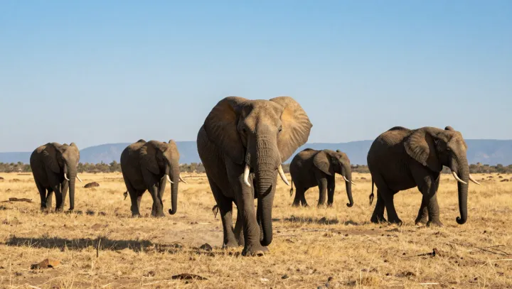 Как слоны ступают тихо, как тени