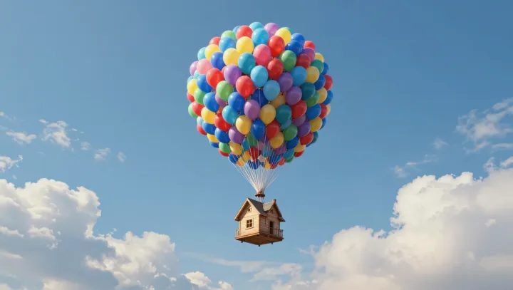 Могут ли шары унести целый дом