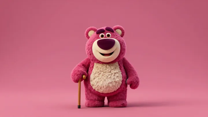 Клубничный мишка, от которого трудно оторваться