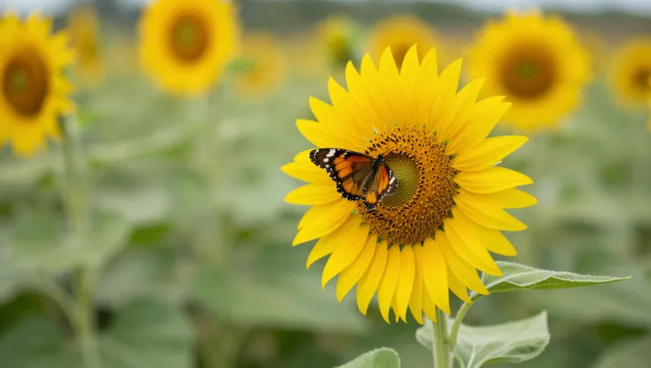 The quiet robotics hidden in a sunflower