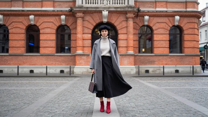 The Long Skirt That Makes You Look Taller