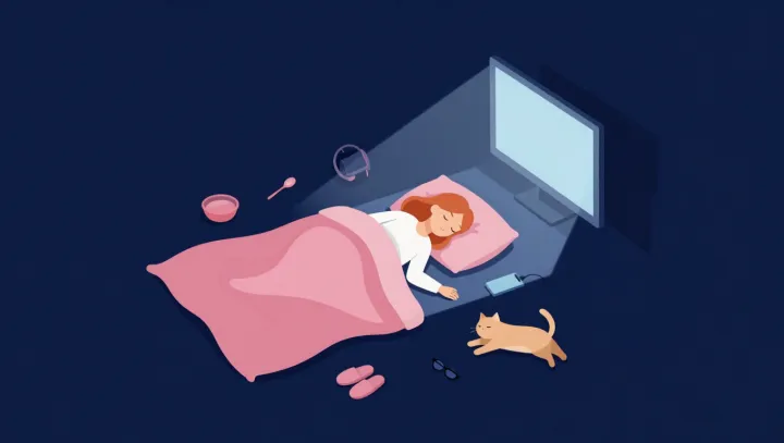 Krátká procházka místo nočního šíleného scrollu