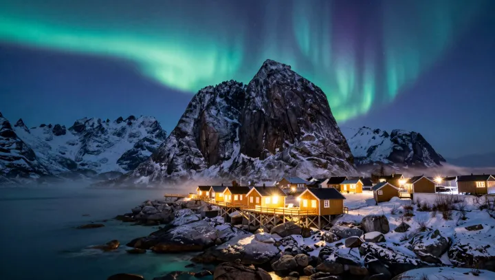 How A Norwegian Town Outruns The Polar Night