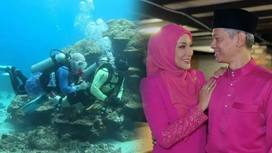 Erra Fazira pilih salam raya di dasar laut