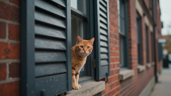 Ленивый рыжий кот, который тайно «горит»