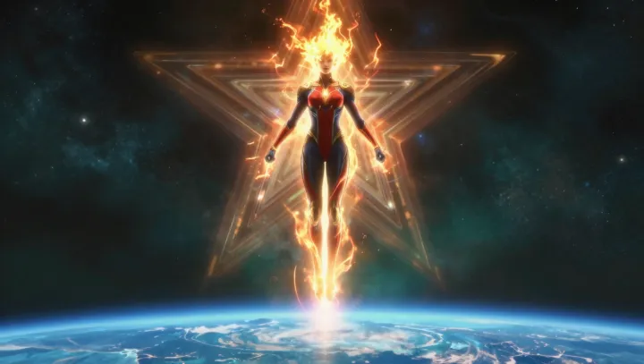 Captain Marvel As A Living Energy Converter