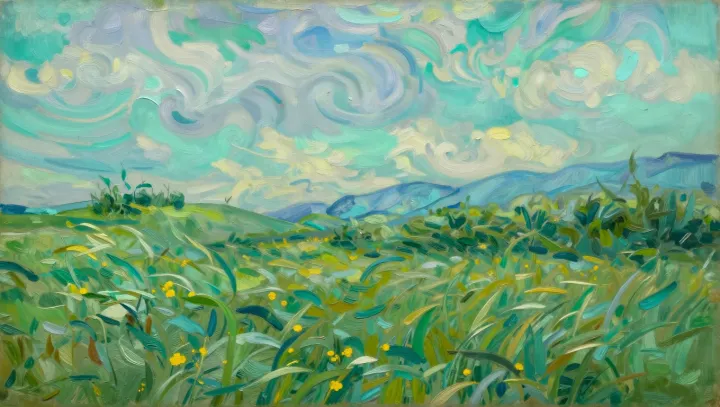 Van Gogh’s Colors Under the Neuroscope