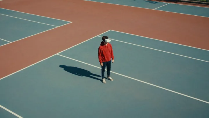 Диван как первый ряд: баскетбол в шлеме