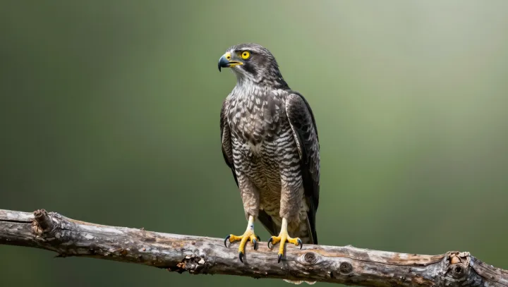 The still falcon built for sudden impact