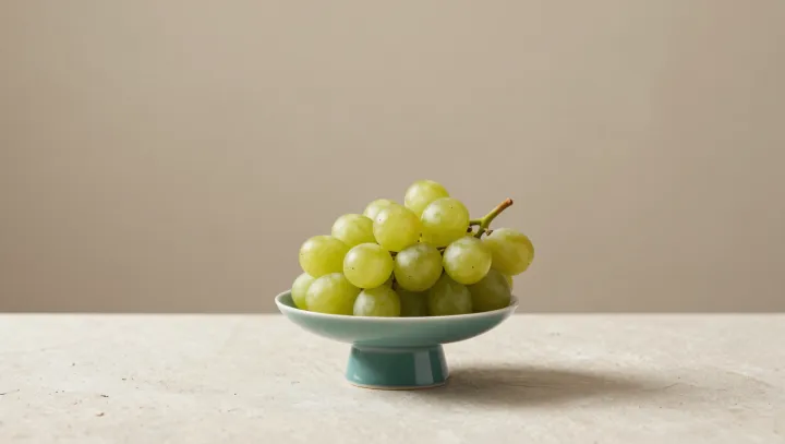 Green Grapes, Muscat Raisins, One Species