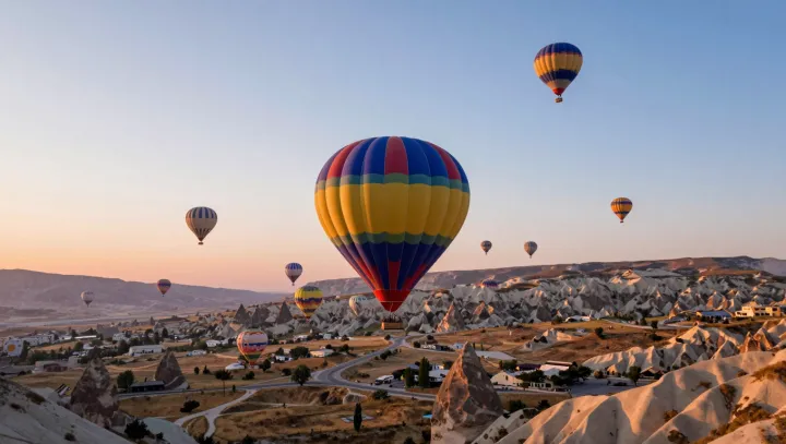 Воздушный шар вместо дрона