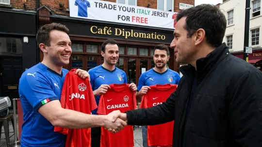 Kanada ajak penyokong Itali tukar warna