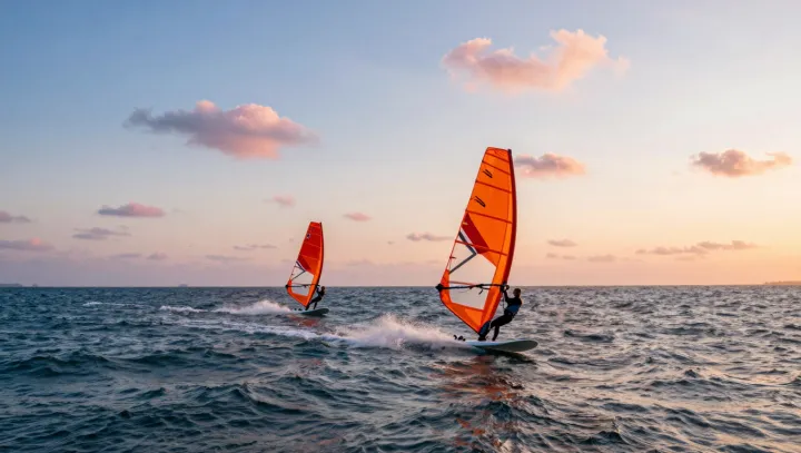 How Surfers Share a Single Moving Wave