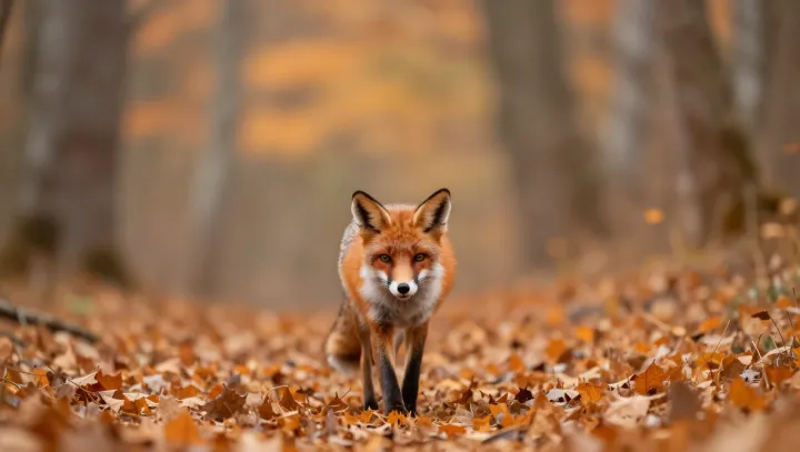 Хитрая лиса, которая просто не лезет в драку