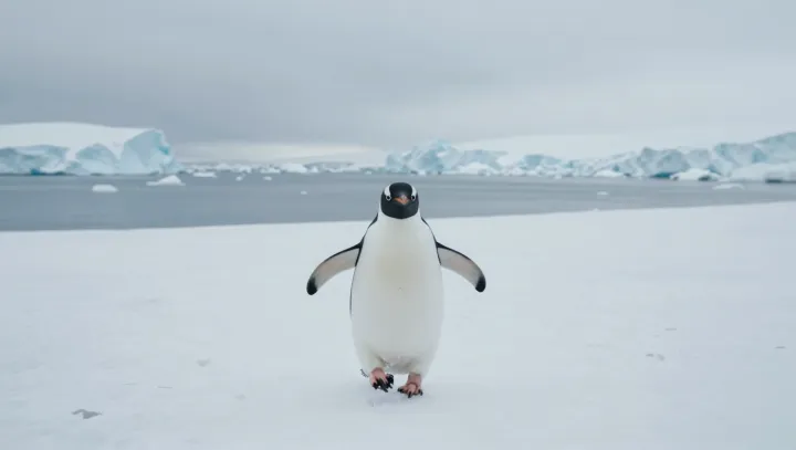 Как пингвины носят живой термокостюм
