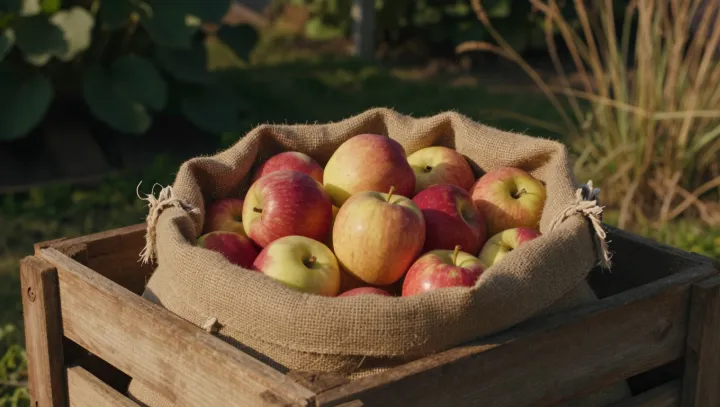 Обычное яблоко, а вкус будто другой