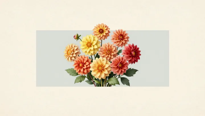 How Dahlias Became Geometry in Bloom