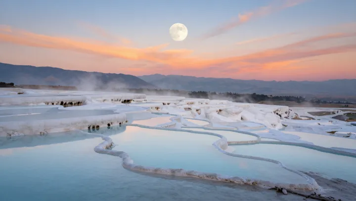 Pamukkale’s Hot-Spring Accident in the Sky
