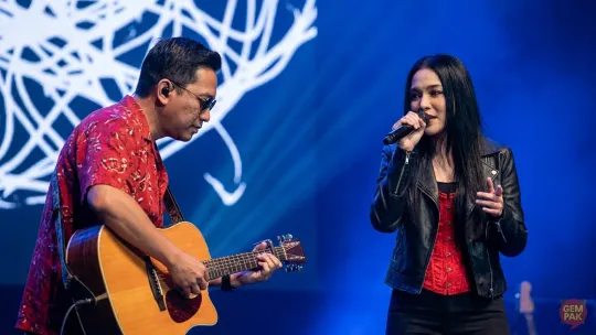 Azeva Natassha Sebak Di Pentas TTMM2