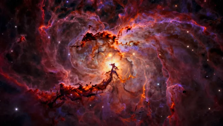 A dead star’s shockwave hollowed a vast void