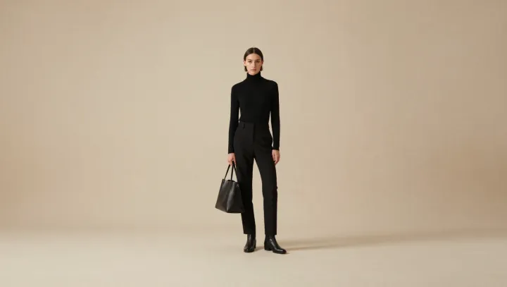 The Double Signal of the All‑Black Suit