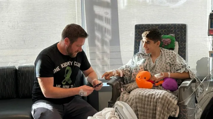 A stranger’s kidney and a boy’s second chance