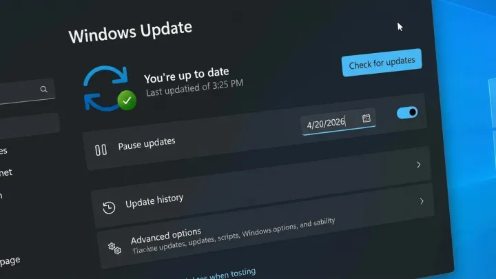 Windows 11 users gain endless update pause