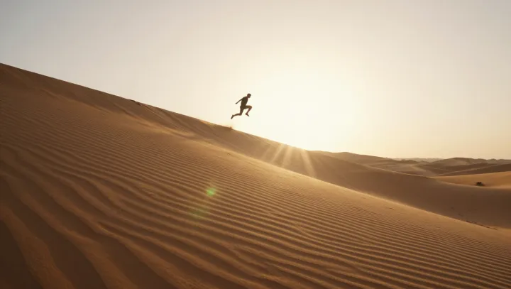 Почему прыжок на фото такой нелепый