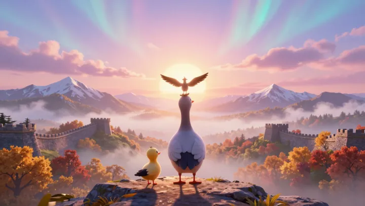 When a Goose Decides to Be a Mother Anyway