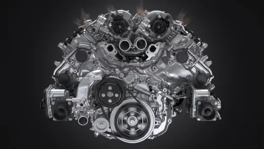 Enjin V8 Turbo Hibrid Baharu Untuk Halocar Toyota