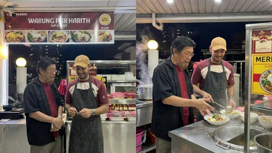 Harith Jalil Sebak Kenang Pemergian Jalil Hamid