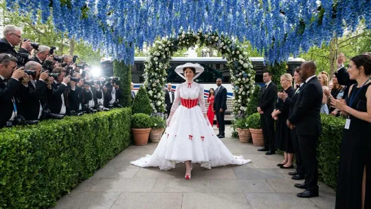 Naomi Osaka kelihatan anggun di Met Gala dalam gaun merah berkilauan