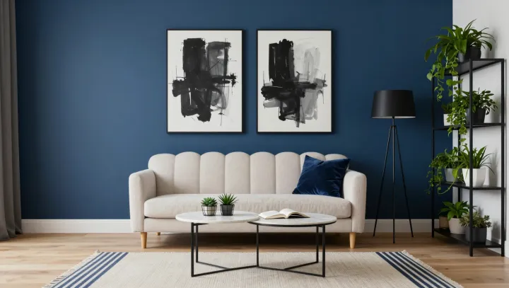Why Blue-and-White Rooms Never Feel Tiring