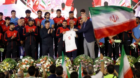 Majlis pelepasan skuad Iran gegar Tehran